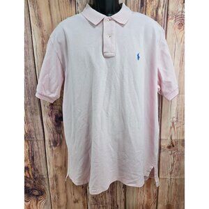 Polo Ralph Lauren XXL Pink Polo Shirt 100% Cotton